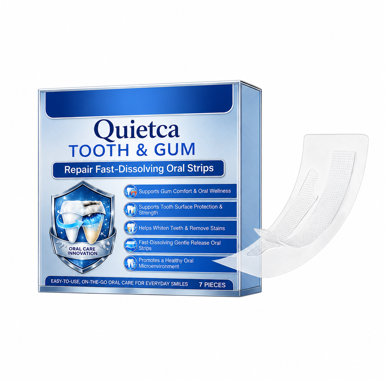 🦷 Tooth & Gum Care Oral Strips – Daily Oral Wellness Support✨