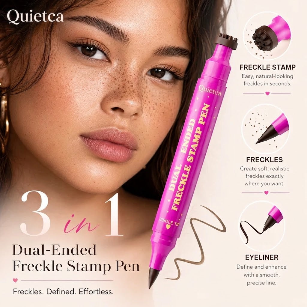 3-in-1 Dual-Ended Waterproof Freckles Pen