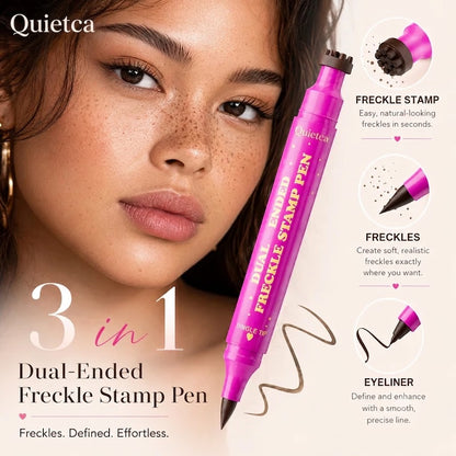 3-in-1 Dual-Ended Waterproof Freckles Pen