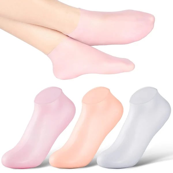 🔥Moisturizing Foot Mask Exfoliating Silicone Socks Beach Protective Socks